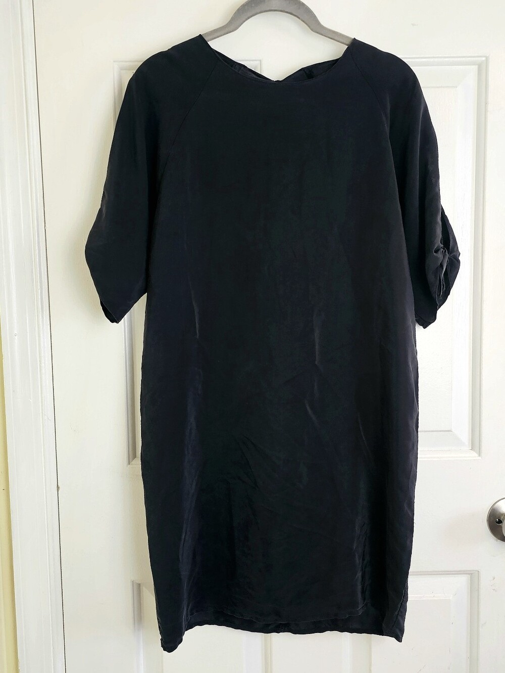 Amanda Uprichard Silk Cold Shoulder Dress
